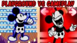 FNF Character Test | Gameplay VS Playground | Mickey Mouse | Oswald | Wednesday's Infidelity