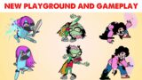 FNF Character Test | Gameplay VS Playground | Pibby, Robin, Steven