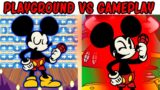 FNF Character Test | Gameplay VS Playground | Mickey Mouse | Wednesday's Infidelity | Sunday Night