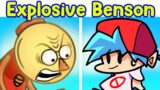 Friday Night Funkin' VS Explosive Benson – REAL Demoson (FNF Mod/HARD) (Regular Show Cartoon)