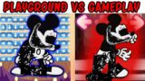FNF Character Test | Gameplay VS Playground | Glitched Mickey Mouse