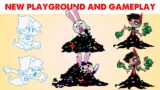 FNF Character Test | Gameplay VS Playground | Boyfriend Dies, Robin, Bun Bun