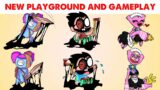 FNF Character Test | Gameplay VS Playground | Robin, Pibby, Kissy Missy (FNF Mod)