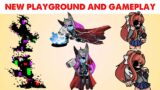 FNF Character Test | Gameplay VS Playground | Glitch Pibby, Monika.EXE