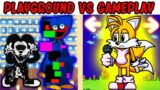 FNF Character Test | Gameplay VS Playground | Glitched Mickey Mouse | Huggy Wuggy | Tails.EXE