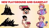 FNF Character Test | Gameplay VS Playground | Glitch Pibby, Robin, Senpai
