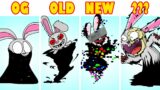 VS PIBBY Corrupted Glitch Bun Bun OG VS OLD VS NEW FNF MODS (Come and Learning with Pibby)