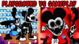 FNF Character Test | Gameplay VS Playground | Glitched Mickey Mouse | Glitch Oswald Pibby