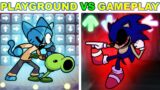 FNF Character Test | Gameplay VS Playground | Sonic.EXE | Gumball | Aurora