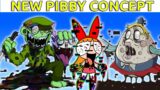 Friday Night Funkin' NEW Pibby Leaks/Concepts FNF Mod Come and Learn with Pibby!