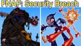 Friday Night Funkin' VS FNAF Security Breach Concepts/Leaks | FNAF Mod