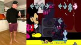 Friday Night Funkin' VS Corrupted Mickey Mouse Reanimated In Real Life Part 2