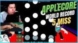 APPLECORE (Right Side) 5 MISS (TIED WORLD RECORD) Roblox FNF Funky Friday