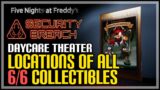 All Daycare Theater Collectibles FNAF Security Breach