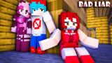 Bad Liar – Minecraft Animation // Friday Night Funkin and Chicken Wing Meme (Love Story)