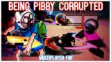 Being Pibby Corrupted in Roblox Friday Night Funkin (PART 1)
