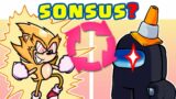 Black Impostor + Fleetway Sonic = SonSUS (FNF Swapping Drawing Speedpaint)