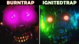 Burntrap vs. Ignited Springtrap | FNAF & TJOC Comparison