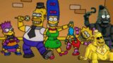 COMO COMPLETAR LA NOCHE GOLDEN HOMER "Custom Night" – Fun Times at Homer's Reboot (FNAF Game)