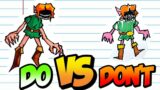 COOL AMAZING DOs & DON'Ts Drawing FRIDAY NIGHT FUNKIN' MOD For Fans | Ben Drowned
