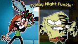 CUIDADO COM O QUE DESEJA!! Friday Night Funkin Corrupted Vicky e Bob Esponja (Fnf Mod)