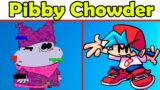 Corrupted Chowder Vs Friday Night Funkin' (New Characters) / full week / New FNF Mod x BOYFRIEND