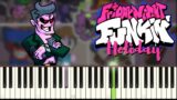 Deck but Everyone Sings It – Easy Piano Tutorial For Beginners (FNF The Holiday Mod)