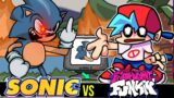 EVIL Sonic ACABOU com Friday Night Funkin | vs Extra Life Sonic #shorts
