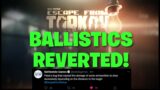 Escape From Tarkov – BREAKING NEWS! Ballistics Change REVERTED! META AMMO IS BACK!