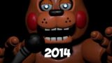 Evolution of five nights at freddy's