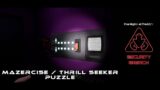 (FNAF) Five Nights At Freddy's: Security Breach – Thrill Seeker (Mazercise Maze Puzzle) Guide