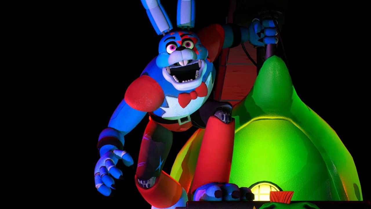 Fnaf SB Ruin DLC glamrock bonnie (NOT THE MOD VERSION) replacing