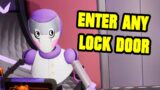 FNAF Security Breach HOW TO ENTER ANY LOCK DOOR Glitch