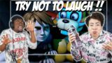 FNAF Security Breach Try Not to Laugh Animations (CHALLENGE) Reaction !!