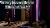 FNAF Security Breach – Working Entrance Elevator with Out of Bounds & Weird Gate Behavior!