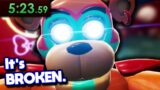 FNAF Security Breach speedruns are EVEN MORE broken than you think