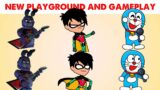 FNF Character Test | Gameplay VS Playground | Bonnie, Robin, Doraemon