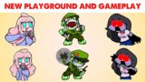 FNF Character Test | Gameplay VS Playground | Cloud, Sky, Ski, Flippy