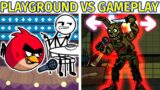 FNF Character Test | Gameplay VS Playground | Funky Frights | VS Angry Bird
