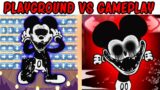 FNF Character Test | Gameplay VS Playground | Glitched Mickey Mouse | Sunday Night | FNF X Pibby
