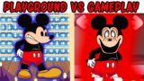 FNF Character Test | Gameplay VS Playground | HD Repainted Mickey Mouse | Wednesday's Infidelity