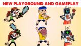 FNF Character Test | Gameplay VS Playground | Hex, Jeffy, Vicky