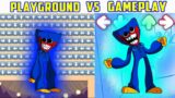 FNF Character Test | Gameplay VS Playground | Huggy Wuggy VS Kissy Missy