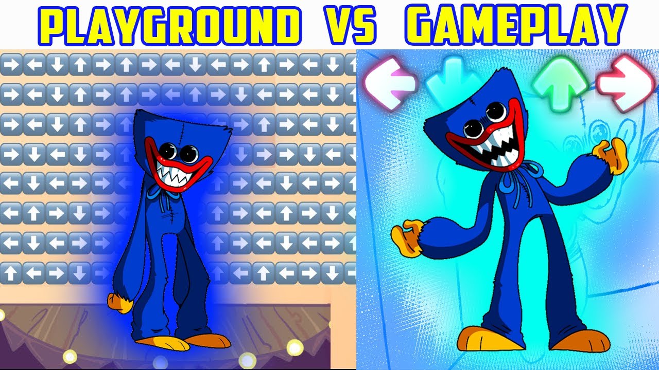 Fnf Character Test Gameplay Vs Playground Huggy Wuggy Playground