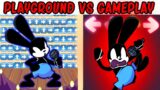 FNF Character Test | Gameplay VS Playground | Oswald The Lucky Rabbit