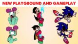 FNF Character Test | Gameplay VS Playground | Pibby BunBun, Robin, Sonic.EXE
