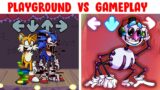 FNF Character Test | Gameplay VS Playground | Pibby Sonic.EXE | FNAF DJ MAN