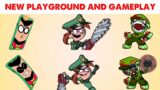 FNF Character Test | Gameplay VS Playground | Robin, Vicky, Flippy