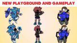 FNF Character Test | Gameplay VS Playground | Sonic.EXE, Monik.EXE, Dave