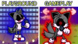 FNF Character Test | Gameplay VS Playground | Sonic.EXE VS Tails.EXE